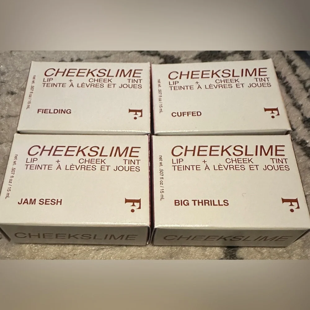 LOT OF 4‎ FRECK BEAUTY Cheekslime